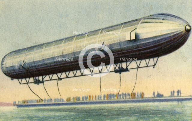 Zeppelin LZ 1, 1900, (1932). Creator: Unknown.