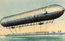 Zeppelin LZ 1, 1900, (1932). Creator: Unknown