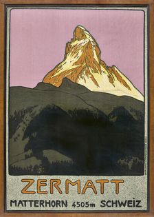 Zermatt, 1908. Creator: Cardinaux, Emil (1877-1936)