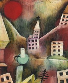 Zerstörtes Dorf (Destroyed village), 1920