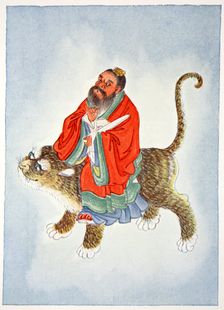 Zhang Daoling, Chinese Taoist hermit and philosopher, 1922. Creator: Unknown