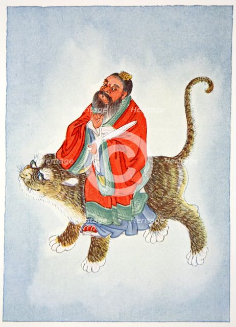 Zhang Daoling, Chinese Taoist hermit and philosopher, 1922. Creator: Unknown.