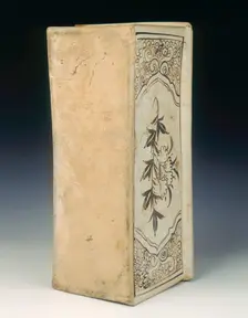 Zhang family Cizhou pillow, Jin dynasty, China, 1115-1234. Creator: Unknown