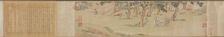 Zhao Mengfu Writing the Heart (Hridaya) Sutra in Exchange for Tea, 1542-43. Creator: Qiu Ying (Chinese, 1494-1552)