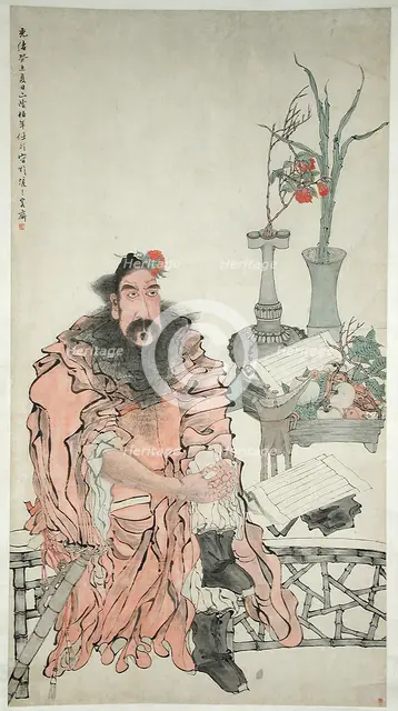 Zhong Kui, dated 1883. Creator: Ren Yi.
