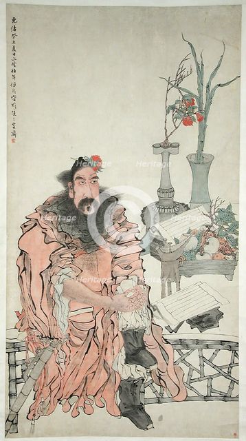 Zhong Kui, dated 1883. Creator: Ren Yi.