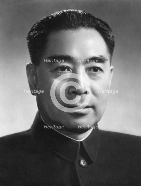 Zhou Enlai, first Premier of the People's Republic of China, c1950s(?). Artist: Unknown