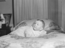 Ziegler, William, Jr., Mrs. (Helen Murphy), baby of, portrait photograph, between 1928 and 1931. Creator: Arnold Genthe