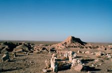 Ziggurat, Ashur, Iraq, 1977. Creator: Vivienne Sharp