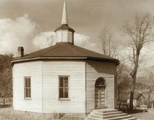 Zion Church, Covesville, Albemarle County, Virginia, 1935. Creator: Frances Benjamin Johnston