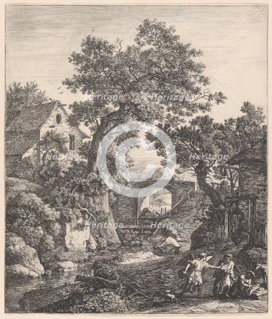 Zipporah Circumcising her Son, 17th century. Creator: Anthonie Waterloo.