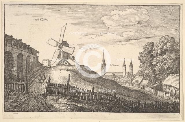 zü Cölln (Cologne), 1643. Creator: Wenceslaus Hollar.