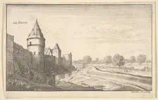 Zu Düren, 1664. Creator: Wenceslaus Hollar