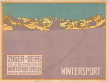 Zuger Berg- und Straßenbahn, c. 1910. Creator: Koch, Walther (1875-1915)