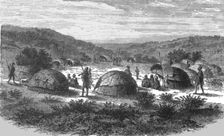 Zulu Village; A Few Words about Natal and Zululand 1875. Creator: Unknown