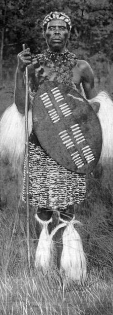 Zulu chief, 1926