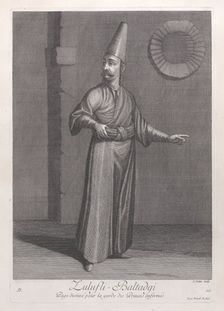 Zulufli-Baltadgi, Page destiné pour la garde des Princes enfermés, 1714-15., Creator: Unknown