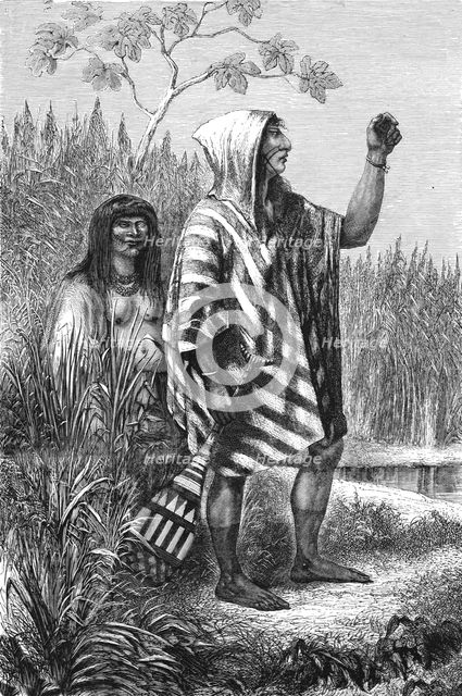 'Zumate Indians of the Upper Trombetas; A Trip up the Trombetas', 1875. Creator: Unknown.