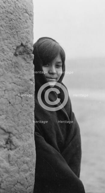 Zuni girl, c1903. Creator: Edward Sheriff Curtis.