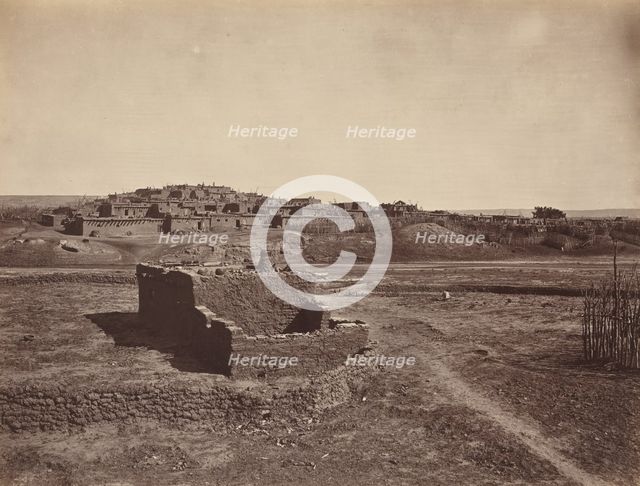 Zuni Pueblo, 1879. Creator: John Karl Hillers.