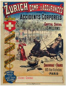 Zurich Assurance, 1892. Creator: Anonymous