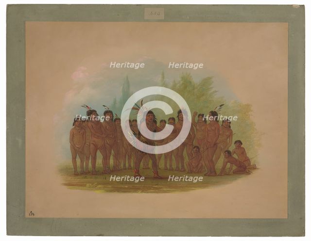 Zurumati Indians, 1854/1869. Creator: George Catlin.