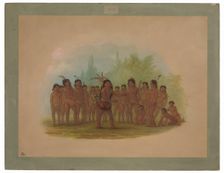 Zurumati Indians, 1854/1869. Creator: George Catlin