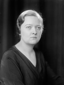 Zwermman, Hazel - Portrait, 1933. Creator: Harris & Ewing