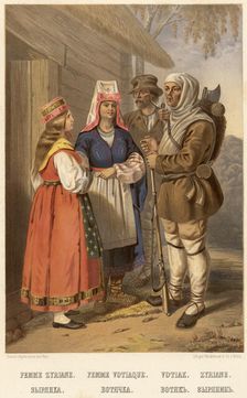 Zyryanka. Votyachka. Votyak. Zyryanin, 1862. Creator: Karl Fiale